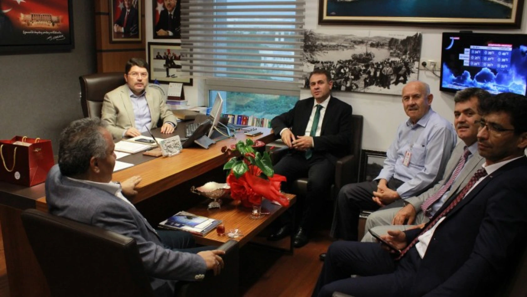 ÖNDER Zonguldak Şubesinden Tunç'a Mecliste ziyaret