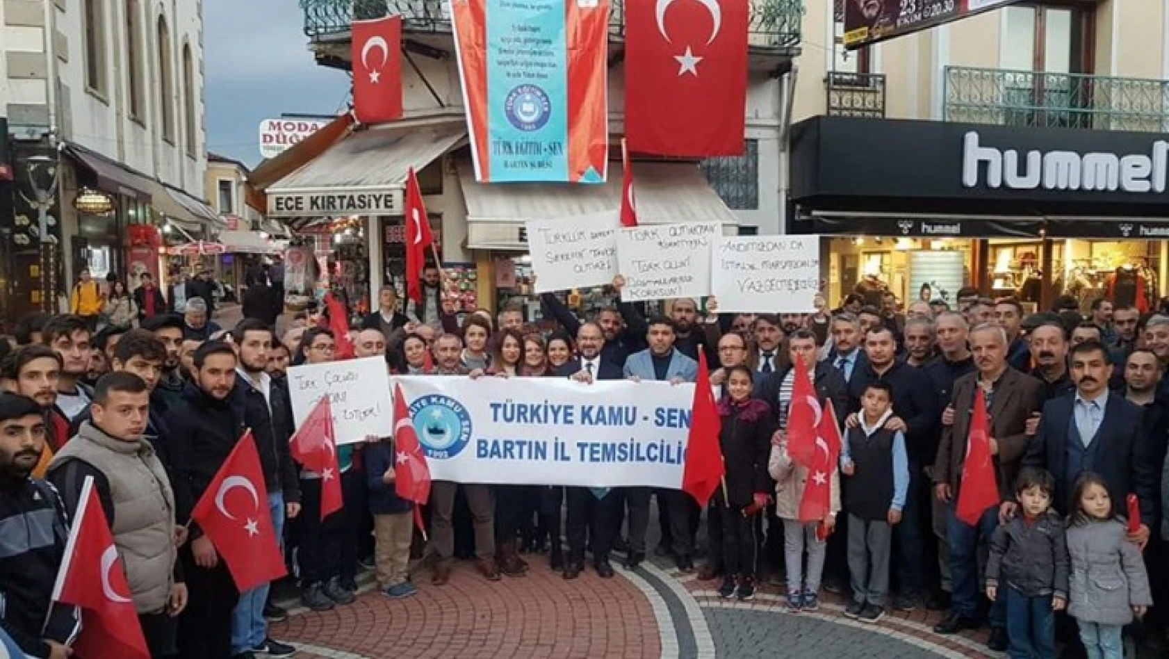 Türkiye Kamu-Sen'den Bartın'da  Öğrenci Andı eylemi