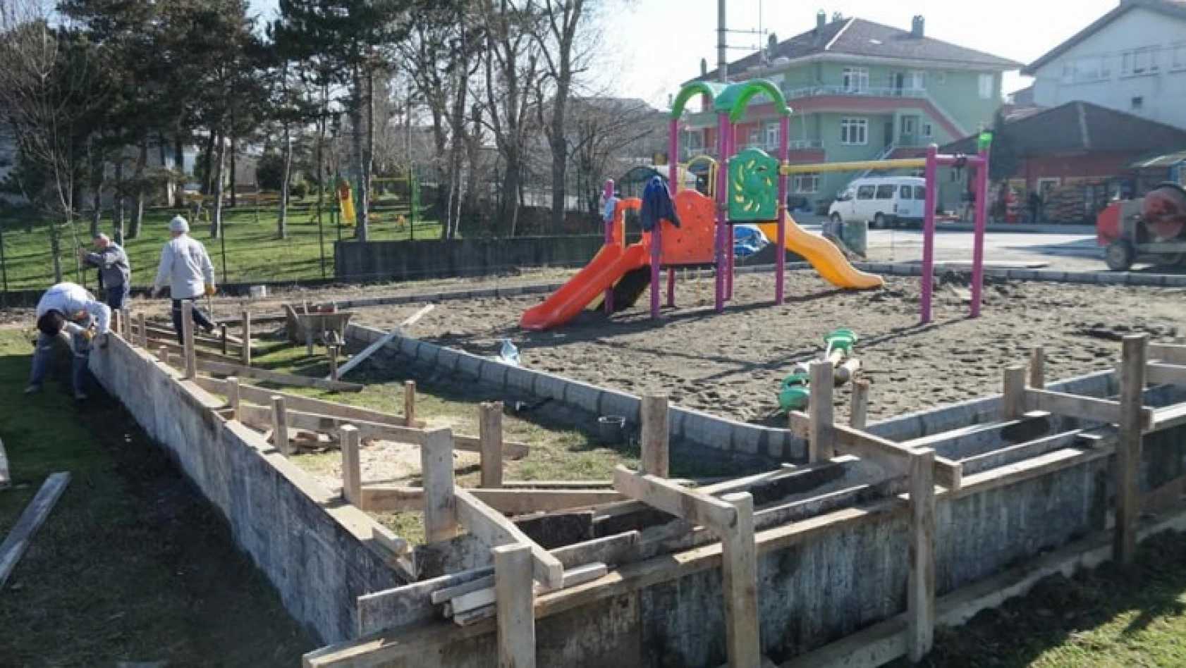 Balamba'daki çocuk oyun parkının yeri değiştiriliyor
