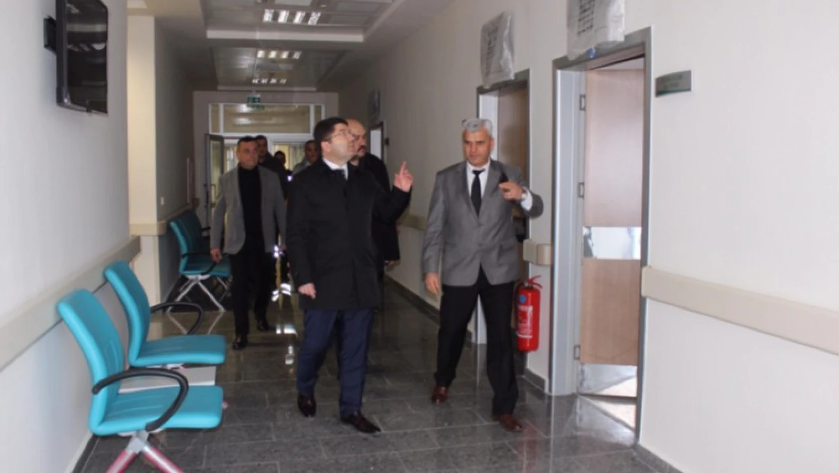 Tunç'tan  Amasra İlçe Devlet Hastanesi'ne ziyaret