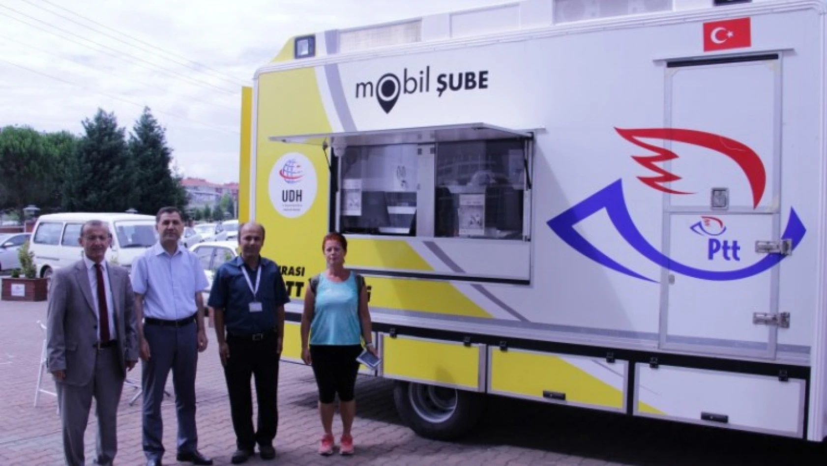 İmar Barışı işlemleri için Mobil PTT aracı hizmete başladı