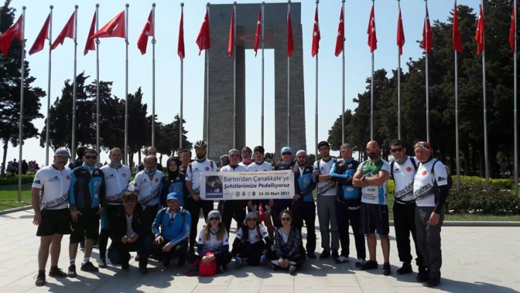 Pedaldaşlar, Çanakkale'den döndü