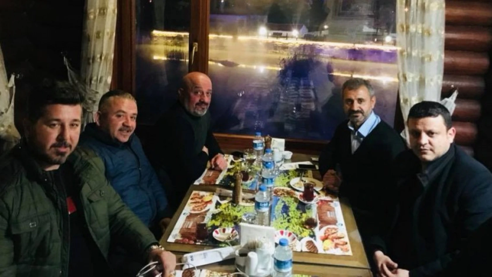 Kırşehir'de dostluk yemeği
