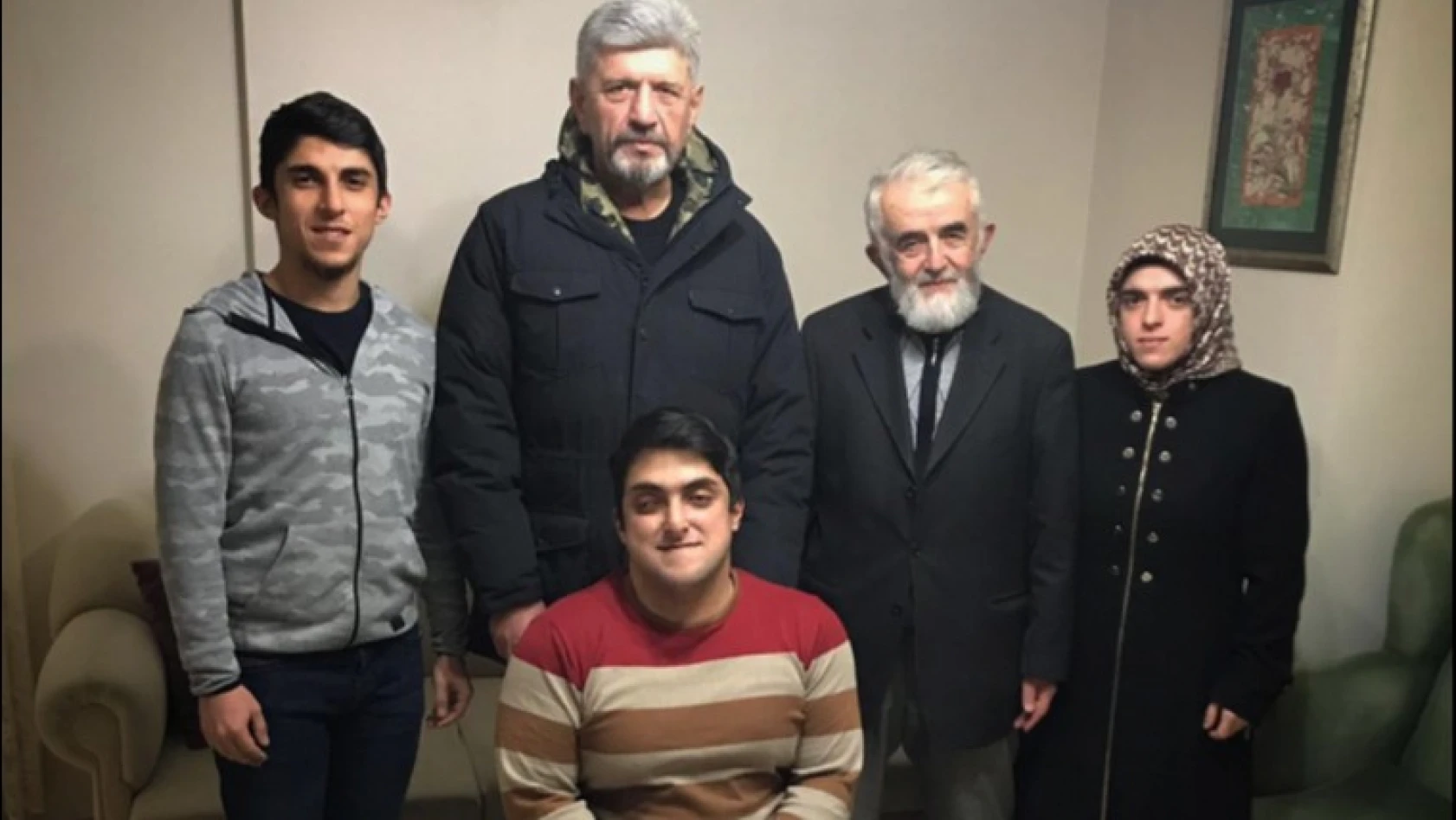 İslam'dan Ercan ailesine taziye ziyareti