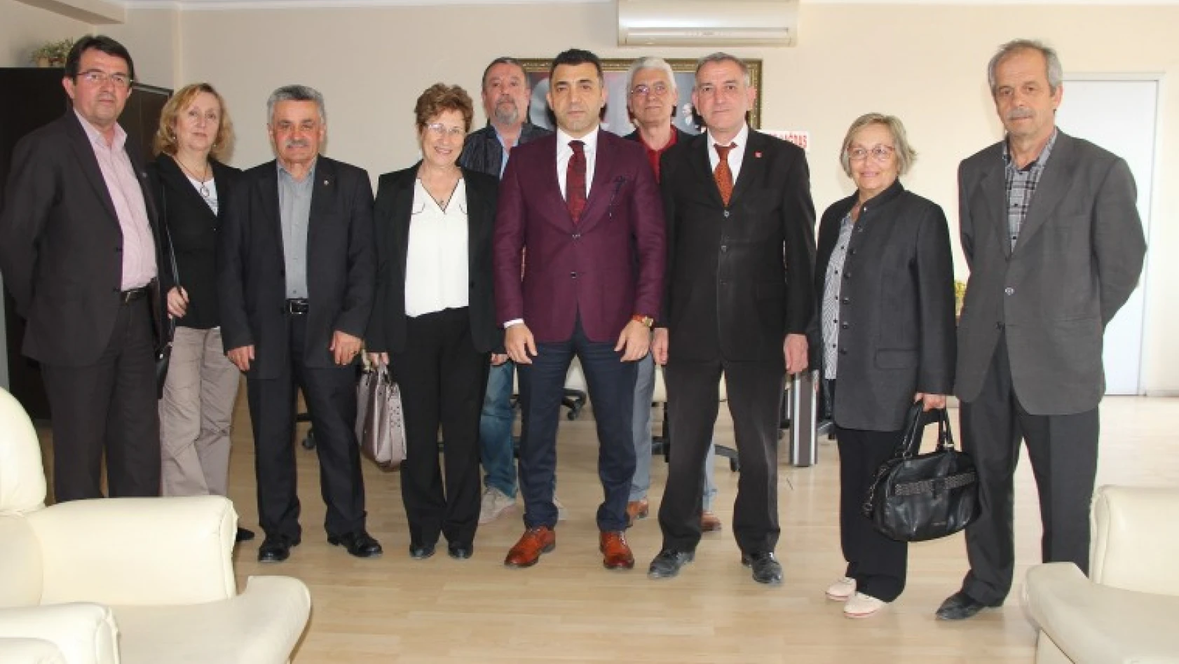 CHP Teşkilatından Vural'a Polis Haftası ziyareti