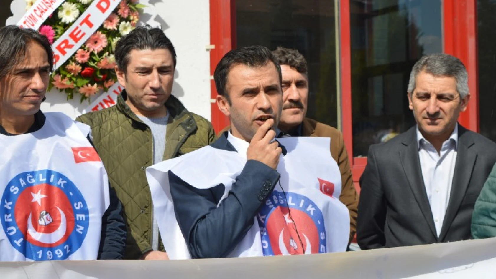 Türk Sağlık Sen: 'Sabır taşı çatlamıştır'