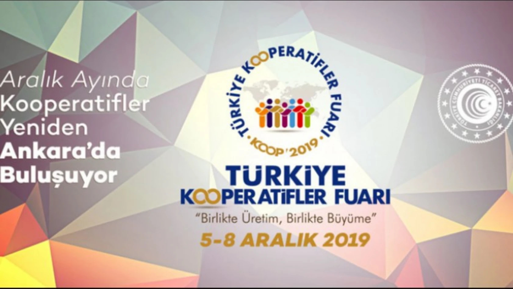 Türkiye Kooperatifler Fuarı ziyaretçilerle buluşacak