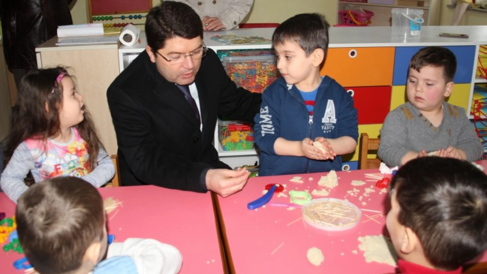Tunç, Kabagöz Köyüne anaokulu yapılacağını açıkladı