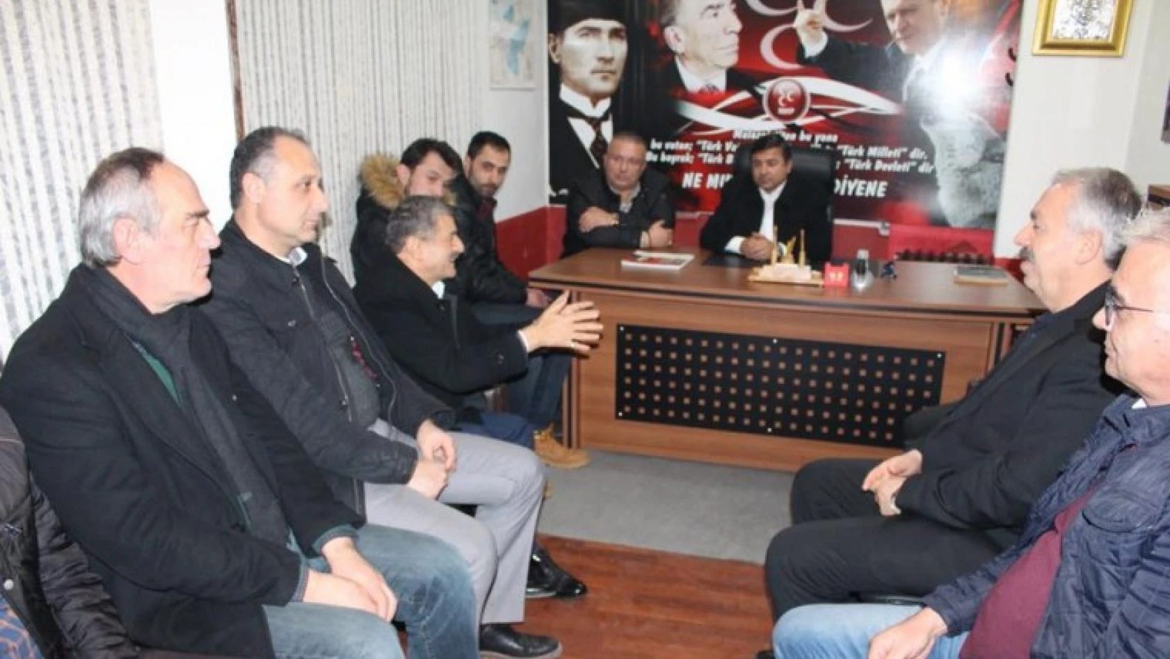 Akın'dan MHP Amasra ilçe teşkilatına ziyaret