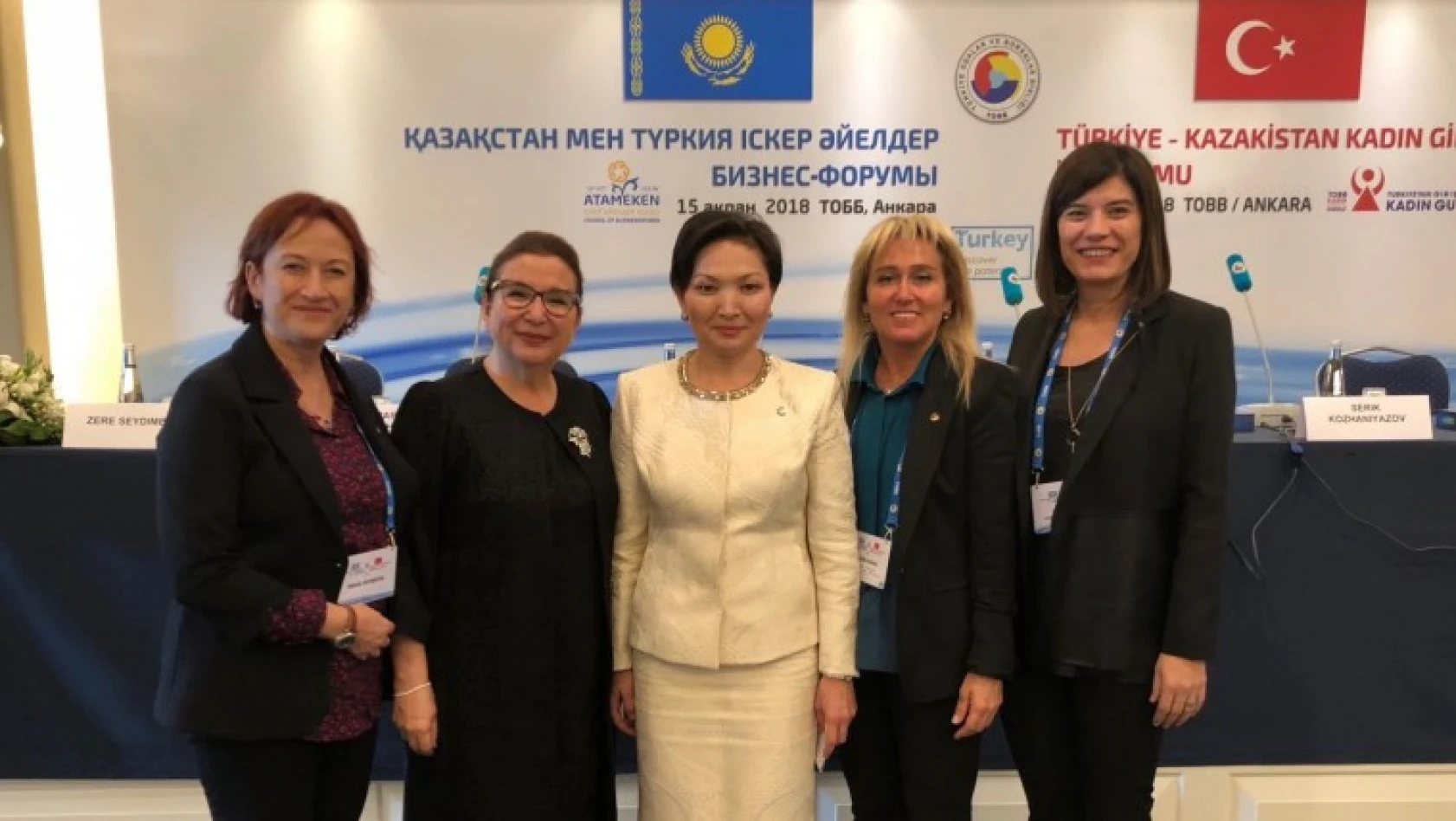 Kadın Girişimciler Türkiye-Kazakistan İş Forumunda