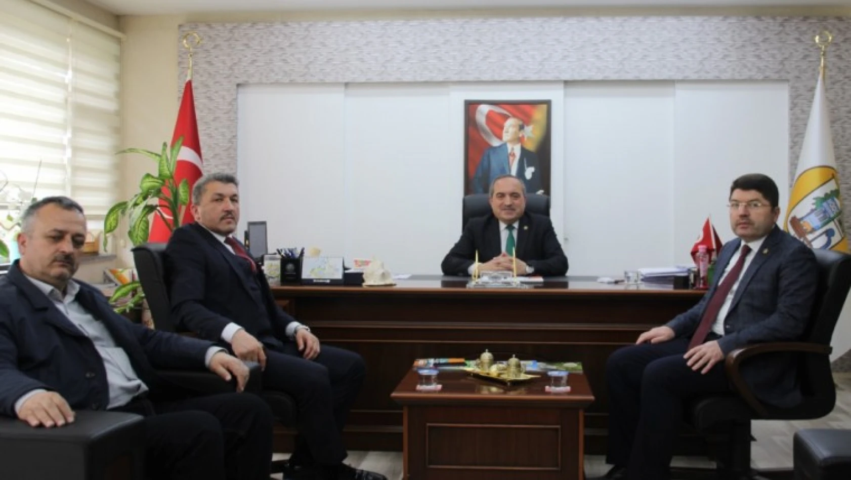Tunç'tan Başkan Uzun'a ziyaret