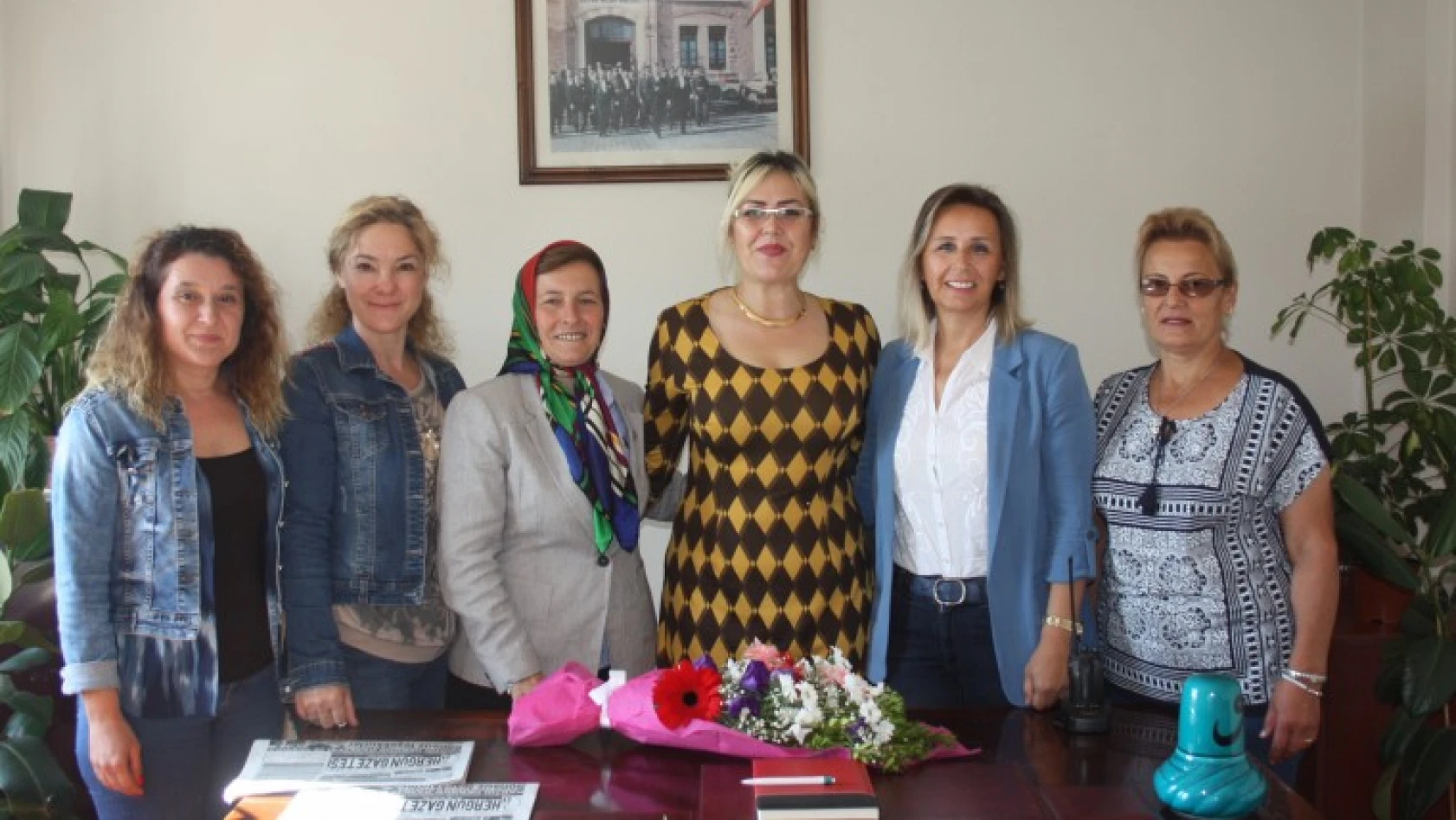 MHP'li kadınlardan Hergün'e 10. Yıl ziyareti