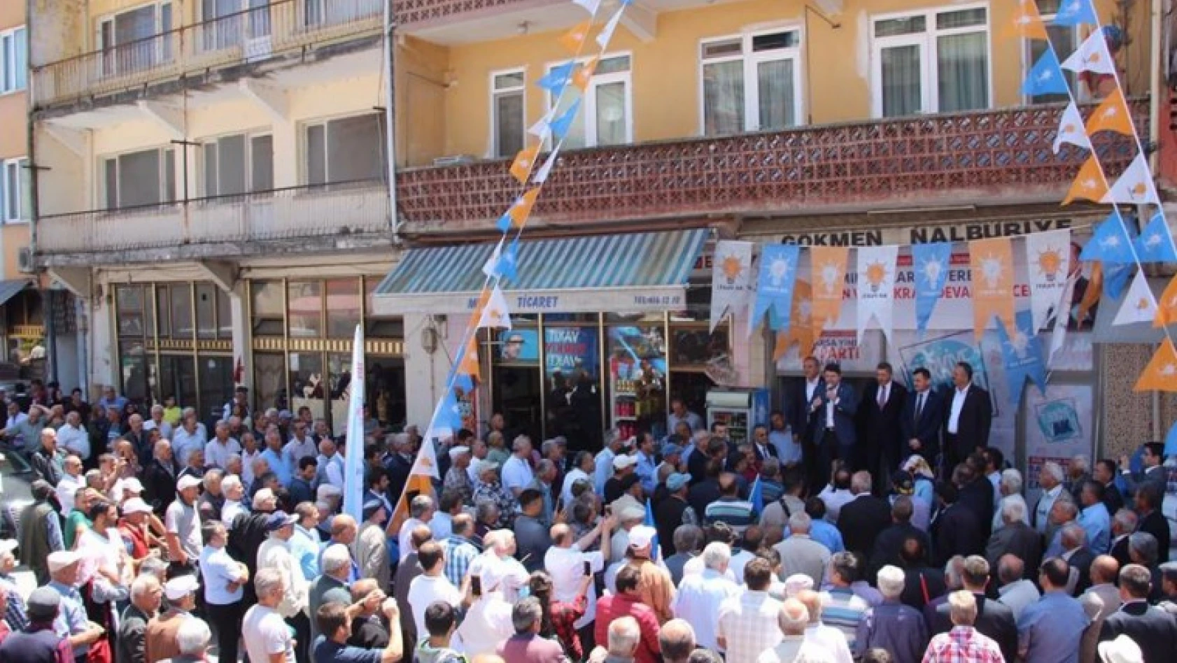 AK Parti Ulus ve Kumluca Seçim İrtibat Büroları açıldı