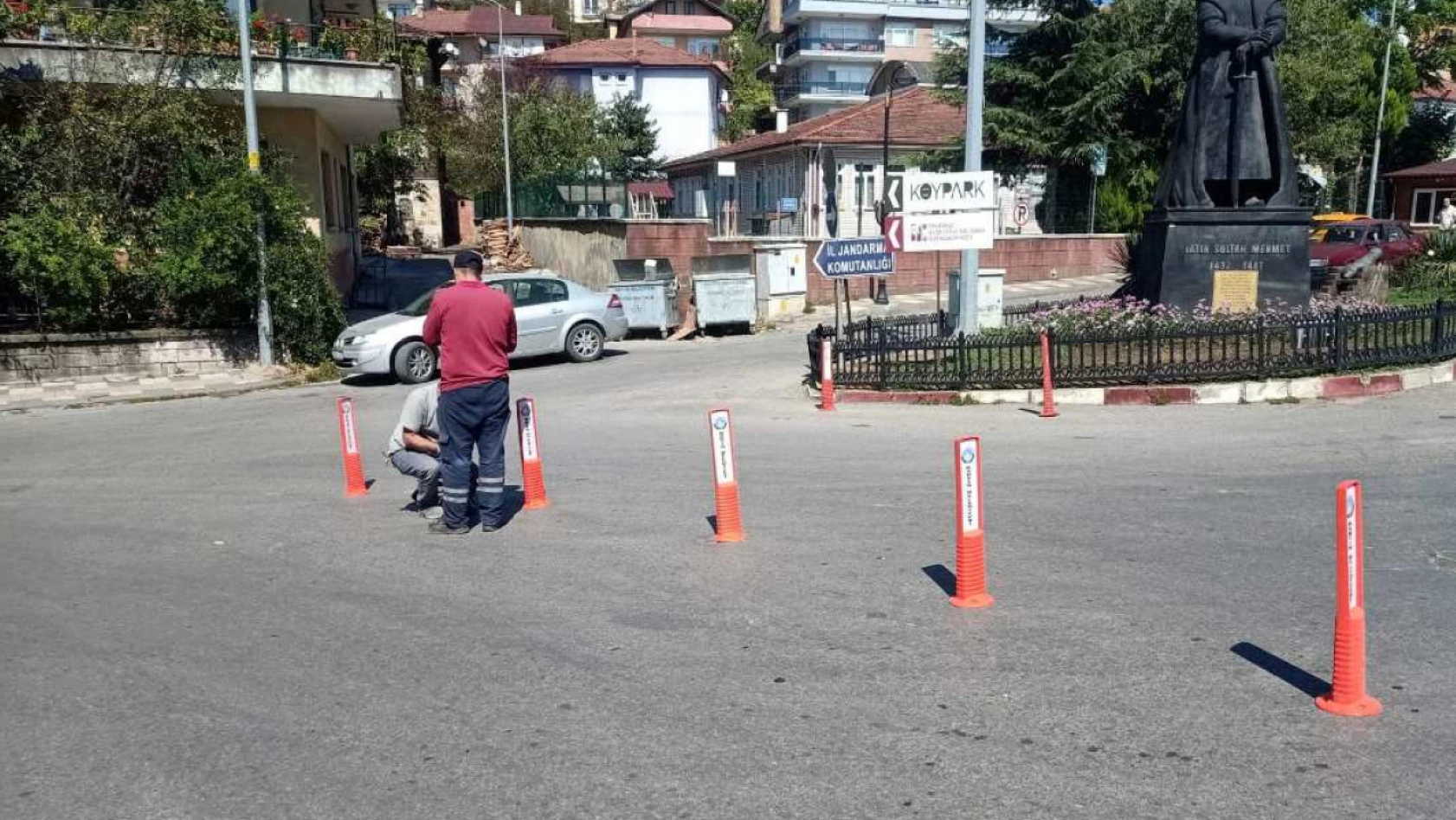 Orduyeri'nde delinatör çalışması