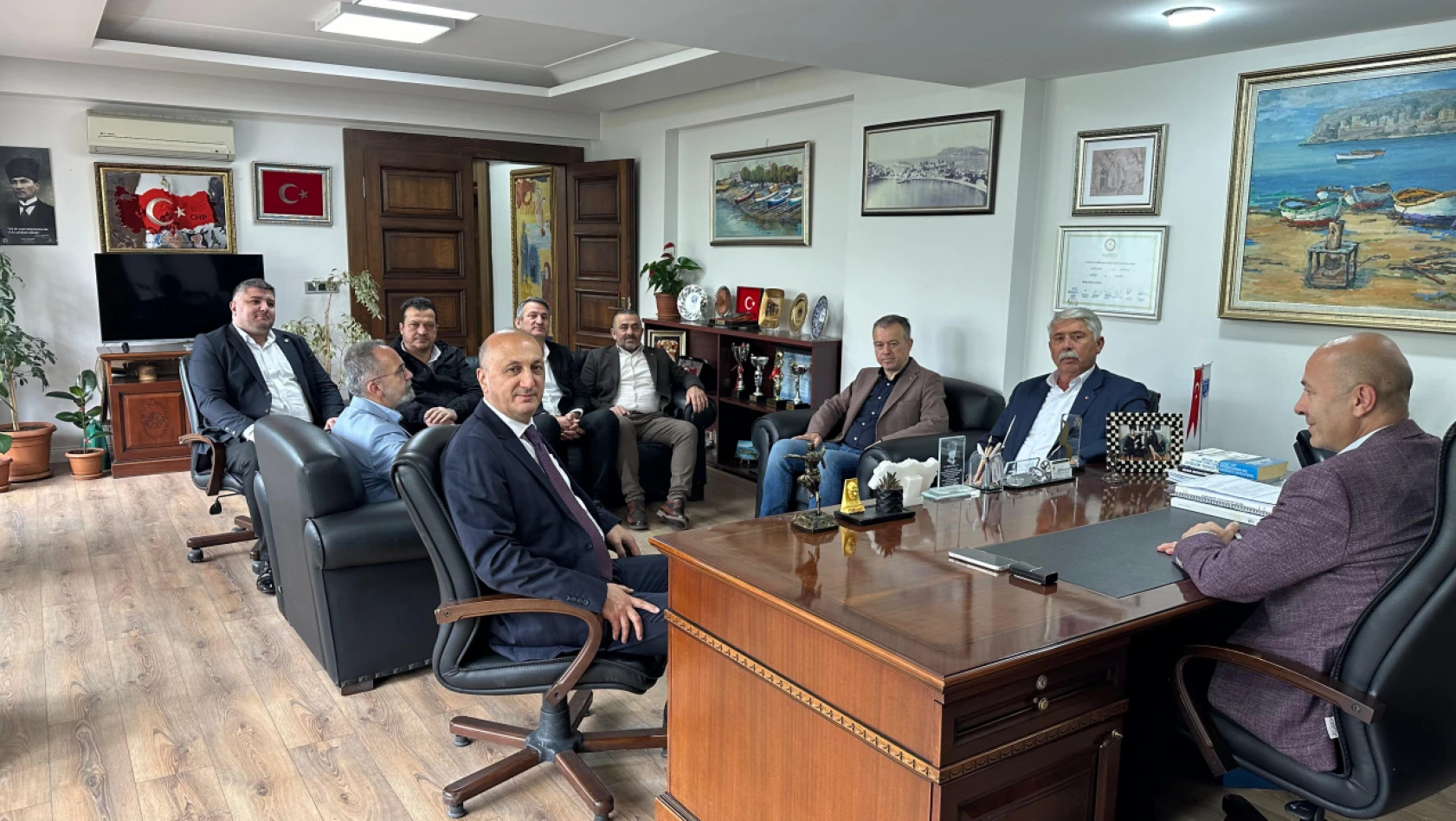 TSO'dan Amasra Belediye Başkanına Ziyaret
