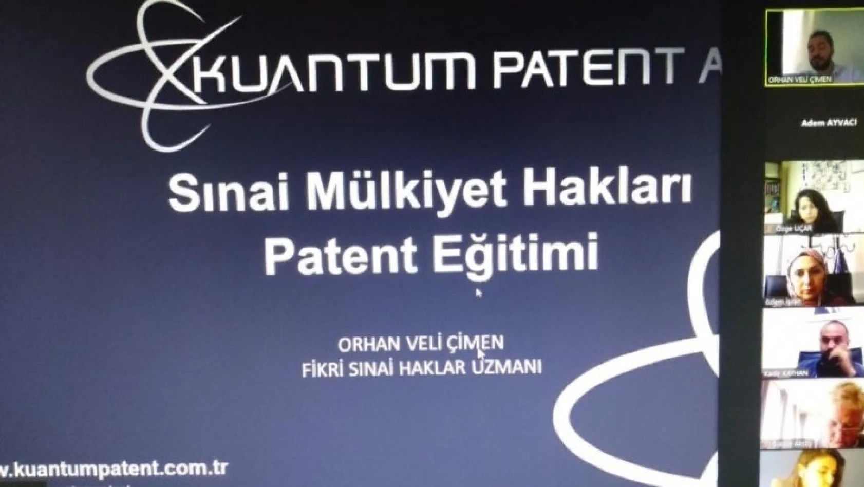 Üniversitede online Patent Farkındalık Eğitimi