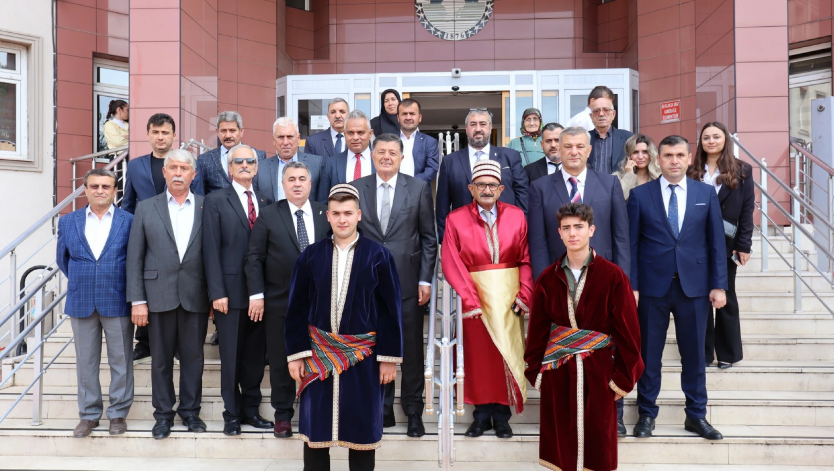 Ahilik Komitesi'nden Vali Arslan ve Başkan Yalçınkaya'ya ziyaret