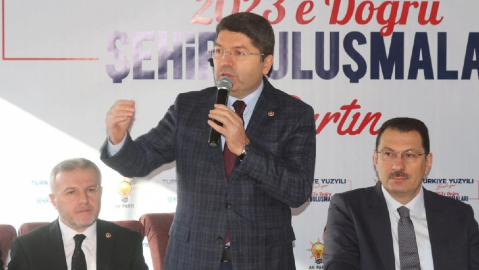 AK PARTİ ŞEHİR BULUŞMALARI BARTIN AYAĞI YAPILDI