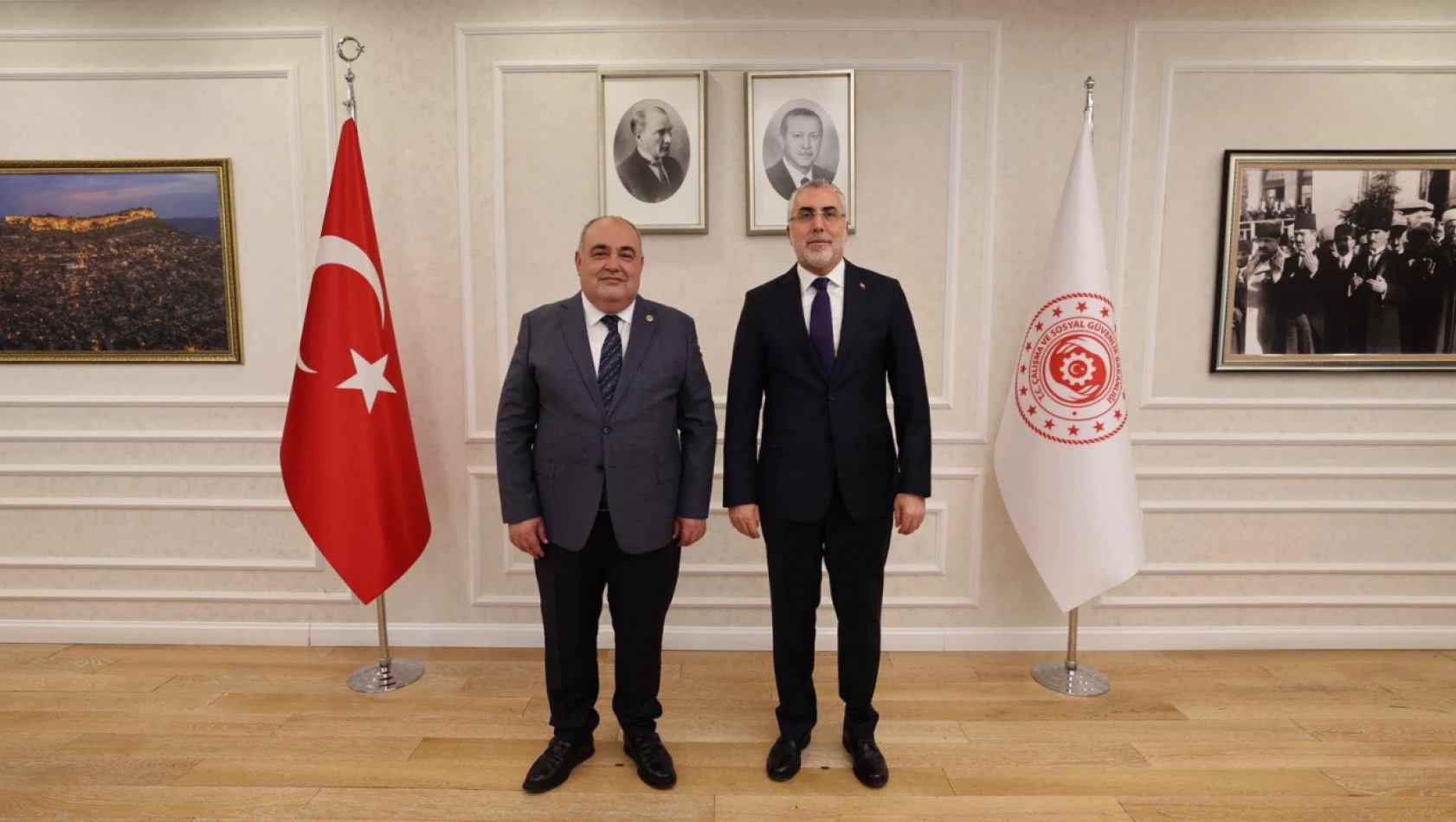 Aldatmaz'dan Bakan Işıkhan'a Ziyaret