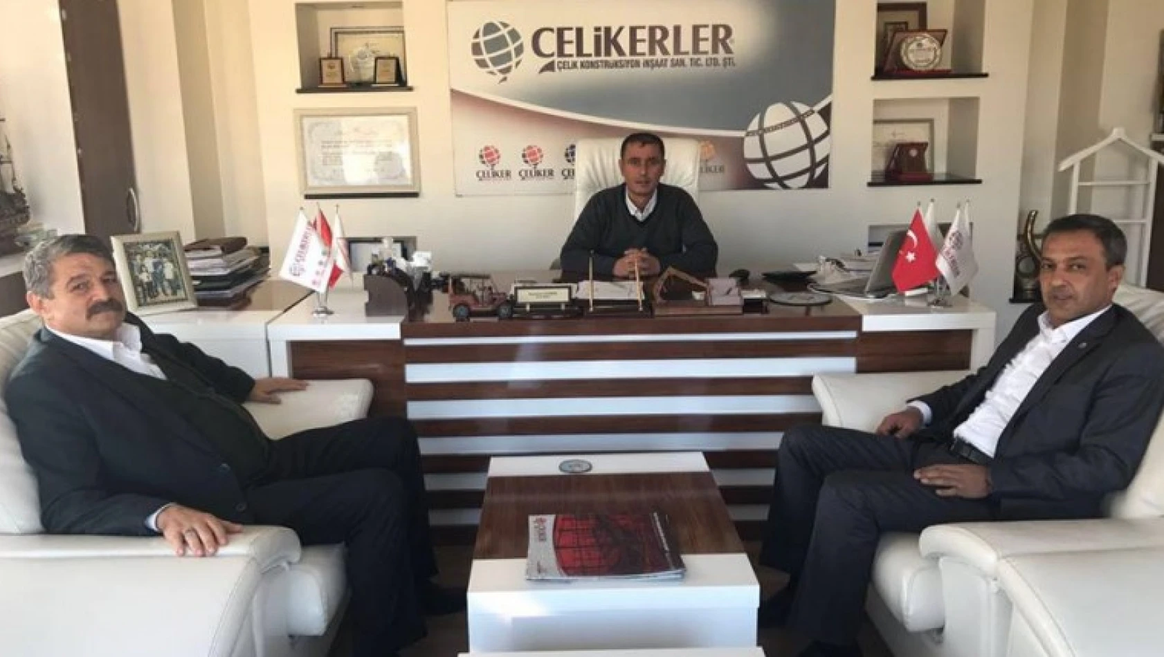 Akın'dan Çelikerler'e ziyaret