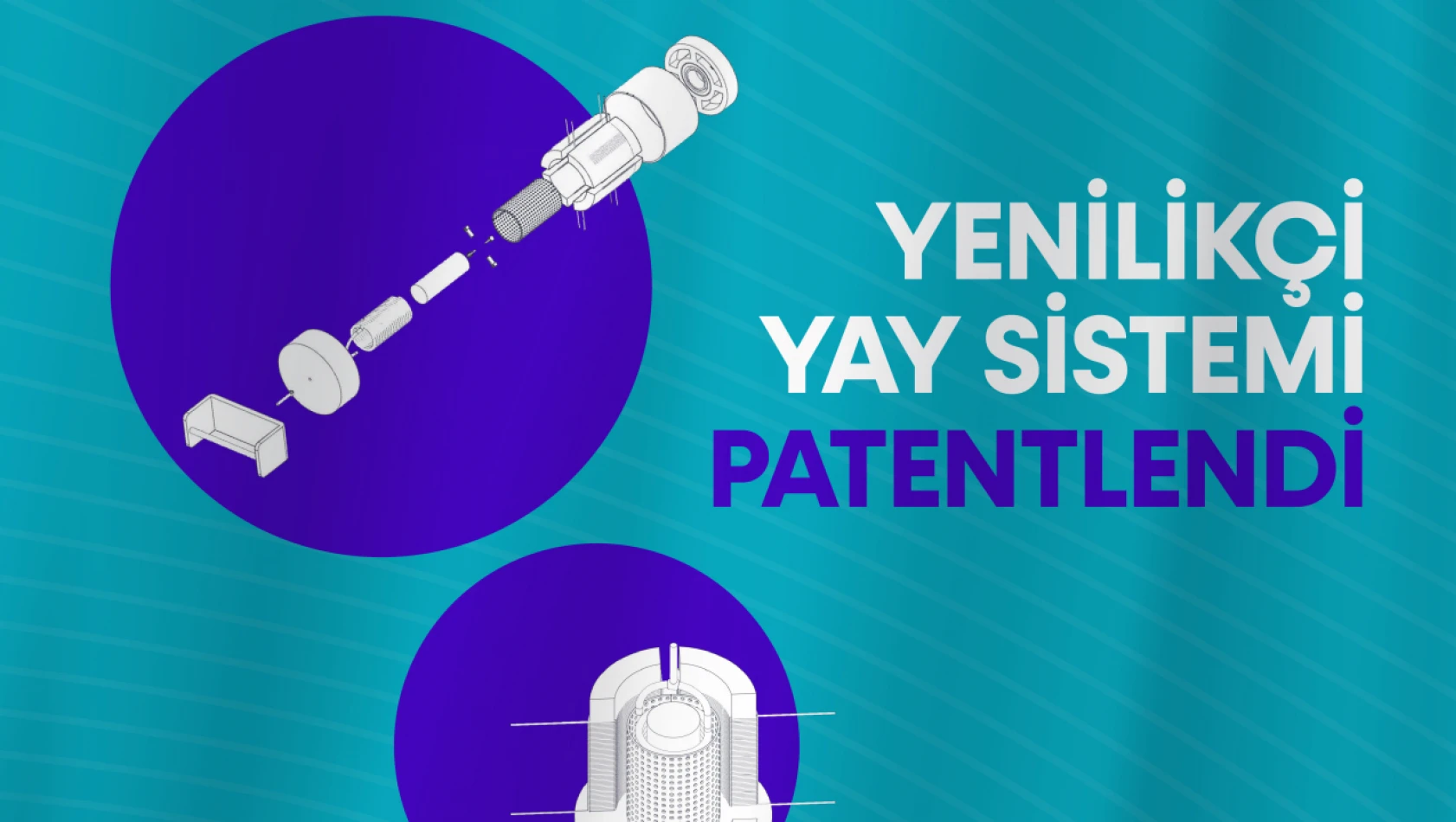 Yenilikçi yay sistemi patentlendi