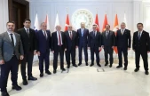 AK Parti heyetinden İçişleri Bakanı Yerlikaya'ya ziyaret