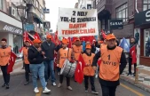 Emek ve Dayanışma Günü yağmura rağmen coşkuyla kutlandı