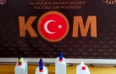 Etil alkol ve yapım kitleri ele geçirildi