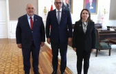 Sağlık Bakanı'nı ziyaret ettiler