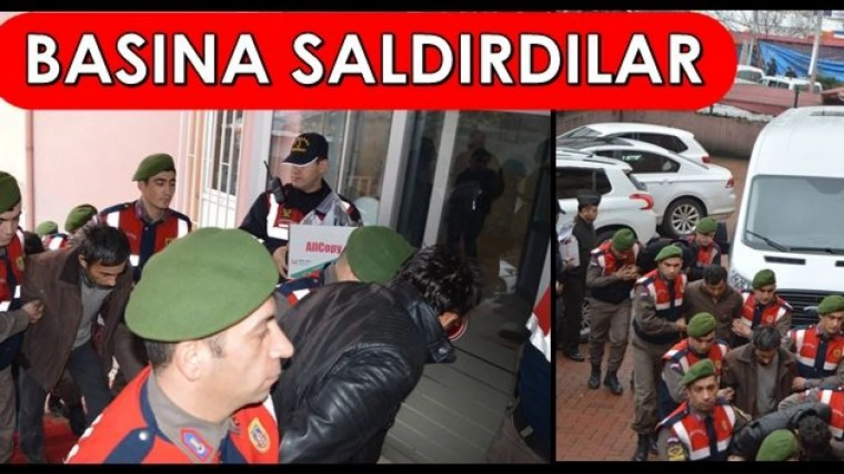 Hayvan hırsızlarının yakınları gazetecilere saldırdı