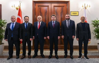 AK Parti Bartın Heyetinden Bakan Tunç'a Ziyaret