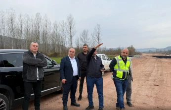 Aldatmaz Çevreyolu Çalışmalarını Yerinde İnceledi