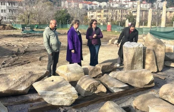 Amastris'te 2025 Anastylosis Çalışmaları Tamamlandı