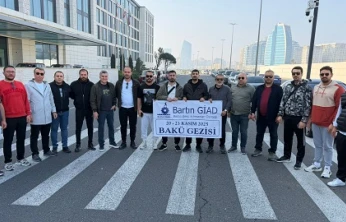 Bakü'de Bartın Rüzgârı