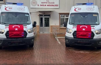 Bartın'a Sağlık Bakanlığından 2 Yeni Ambulans
