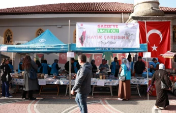 Bartın'da Filistin İçin Kardeşlik Çarşısı