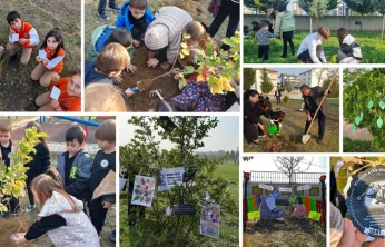 Bartın'da Öğrenciler Atatürk ve Vatan Sevgisiyle Fidan Dikti