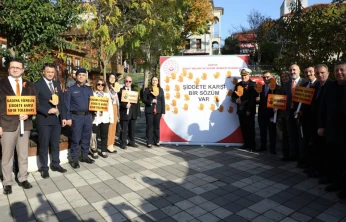 Bartın'dan 'Şiddete Karşı Bir Sözüm Var' Mesajı