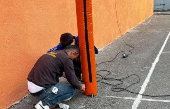 Çaydüzü İlkokulu'nda Spor Alanlarına Güvenlik Dokunuşu