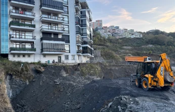 Kaleşah Mahallesi'ndeki İnşaat Alanında Çökme