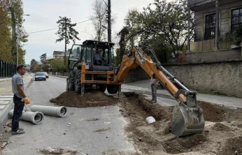 Kanlıırmak Caddesi'nde Altyapı Çalışması