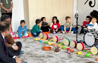 Kaymakam Kadiroğlu Yeni Müzik Sınıfını İnceledi