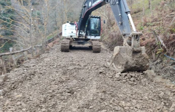 Köy Yolları Güvenli Hale Getiriliyor