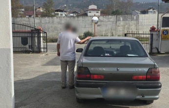 Kozcağız-Perşembe Yolunda Tehlikeli Sürücüye Para Cezası