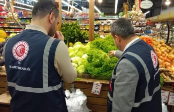 Market ve Lokantalarda Etiket Kontrolü