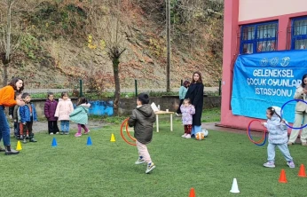 Minikler Sağlık İstasyonlarında Hem Öğrendi Hem Eğlendi