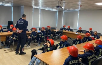 Öğrencilere İtfaiyeden Eğitim