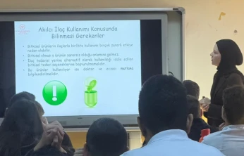 Sağlık Müdürlüğü'nden Akılcı İlaç Kullanımı Eğitimi
