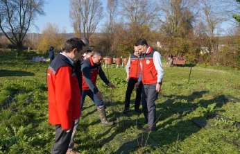 Şahne Köyündeki Bahçe Örnek Model Oldu