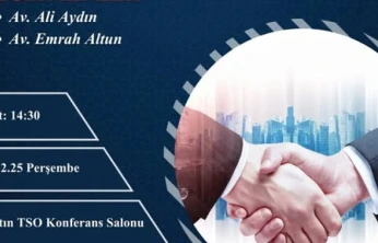 TSO, Baro ve KOSGEB'ten İşverenlere Hukuk Eğitimi